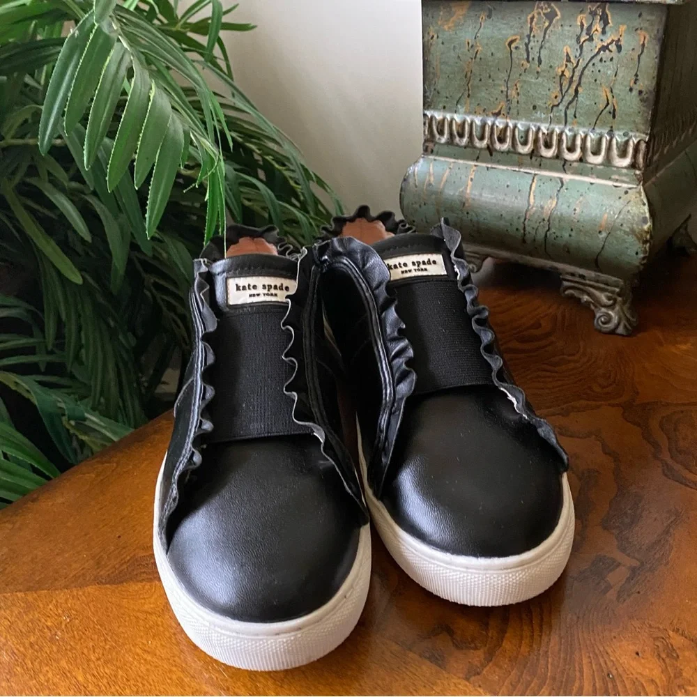 Kate Spade Lance Ruffle Sneakers